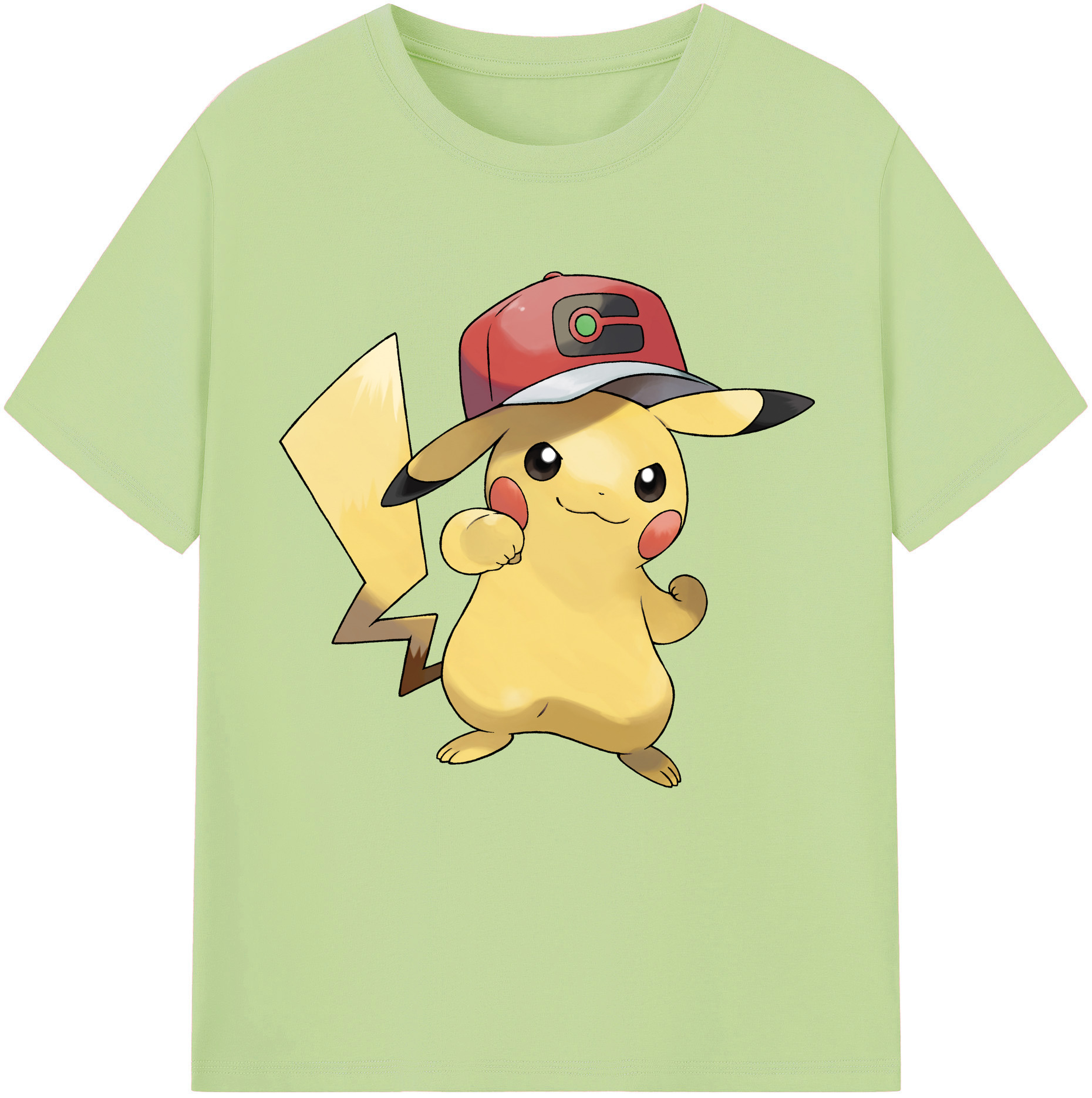 （画像用） ポケットモンスター Pokémon 綿100％半袖Tシャツ（フロントプリント）